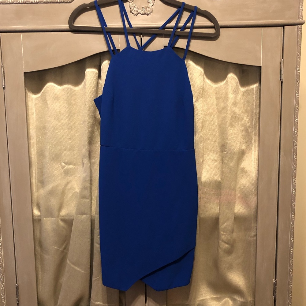 Royal Blue cocktail dress